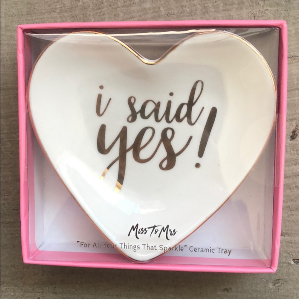 Ring Dish! #isaidyes